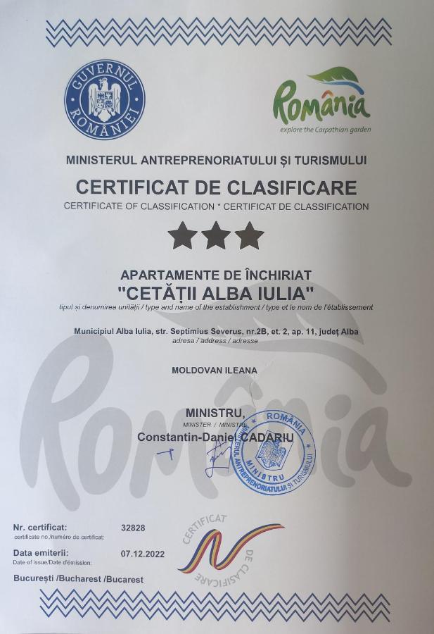 Apartamentul Cetatii Appartamento *